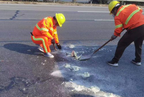 沈河公路下沉注浆加固